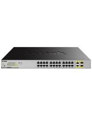 Коммутатор D-Link DGS-1026MP 24x1GE c PoE 2xSFP/GE/Combo 370W