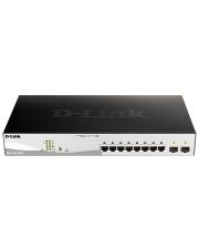 Коммутатор D-Link DGS-1210-10MP 8x1GE PoE 2x1GE SFP PoE 30W/130W