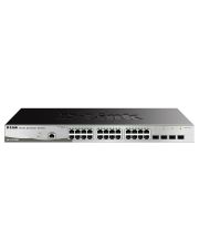 Коммутатор D-Link DGS-1210-28/ME revA (no rps) 24x1G 4xSFP