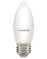 Лампочка Ecolamp C37 6Вт 4100К E27