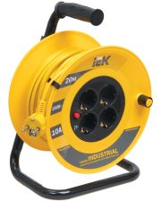 Катушка УК20 2Р+PЕ «Industrial», IEK