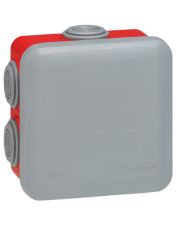 Распределительная коробка Legrand 92025 (105х105х55) IP55 красная