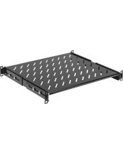 Стационарная серверная полка 19" ITK FS05-600PI глубиной 600мм (черная)