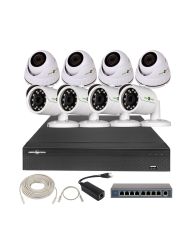 Комплект видеонаблюдения Green Vision GV-IP-K-L28/08 1080P