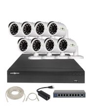 Комплект видеонаблюдения Green Vision GV-IP-K-L23/08 1080P