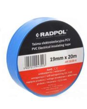 ПВХ ізолента Radpol AR 19/20 синя 20м
