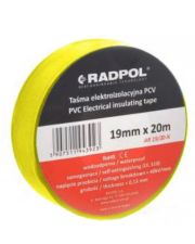ПВХ ізолента Radpol AR 19/20 жовта 20м