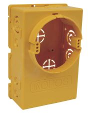 Розподільна коробка Kopos KUH 1/L NA (8595057687950) Ø73,90х132х57мм