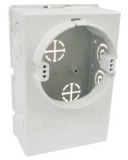 Розподільна коробка Kopos KUH 1 KA (8595057688445) Ø74х132х57мм
