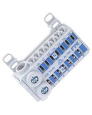 Клемма FTG KVK KS 741N (вход: 2х25мм², 2х16мм², выходы: 14х4мм²)