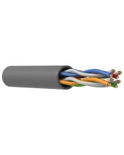 Кабель UTP, кат.5E 4х2х24AWG solid серый