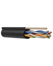 Кабель связи (витая пара) ITK U/UTP кат.5E 4х2х24(0,51мм)AWG LDPE 12мм черный LC3-C5E04-159 (305м)