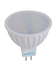 Светодиодная лампочка 5Вт LEDSTAR 4000К 220В, GU5.3