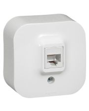 Розетка RJ45 кат 5е UTP Legrand Forix белая