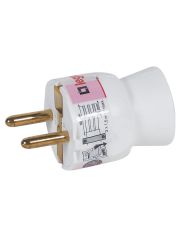 Вилка електромонтажна Legrand 2К+З
