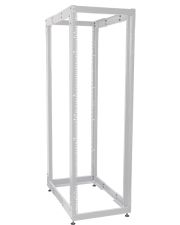 Серая двухрамная стойка 19" 24U ITK LF35-24U68-2R 600x800мм