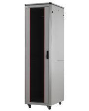 Серверна шафа Mirsan ALTER PLUS 19'' 42U 600x1000 (сірий)