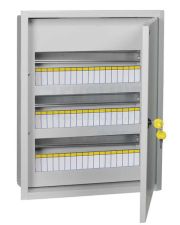 Корпус металлический IEK TREND ЩРв-54з-3-58 УХЛ3 IP31 (MKM14-V-54-31-TW)