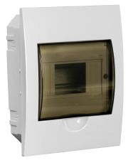 Вбудований пластиковий щиток IEK MKP12-V-06-40-20-L ЩРВ 6 модулів Light IP41
