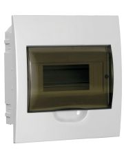 Вбудований пластиковий щиток IEK MKP12-V-08-40-20-L ЩРВ 8 модулів Light IP41