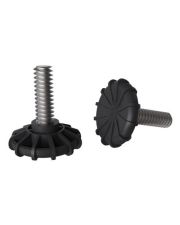 Комплект ножек для серверного шкафа Mirsan PVC (4шт)