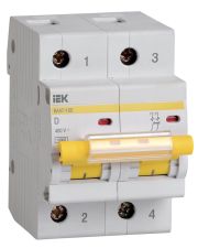 Автомат выключатель IEK ВА47-100 2Р D 63А 10кА