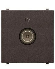 TV розетка ABB Zenit N2250.7 AN 2М (антрацит)