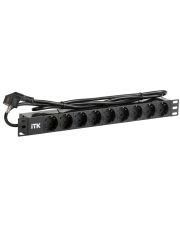 Серверный PDU-блок ITK PH22-9D1 на 9 мест 1U (шнур 2м)
