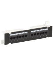 Патч-панель настінна кат.6 UTP, 12 портів (Dual) 1U, ITK
