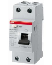УЗО ABB FH202 AC-63/0,03, 63 А, 30 мА, AC