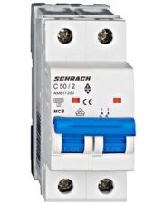 Електро-автомат 50А 2P 6кА, Schrack Technik