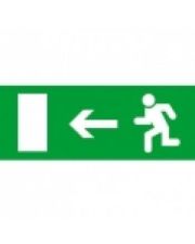 Самоклеющаяся этикетка «Exit Left»