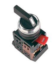 Переключатель IEK BSW10-ALC-2-K02 ALC-22 на 2 фиксированных положения с длинной рукояткой I-O 1з+1р черный