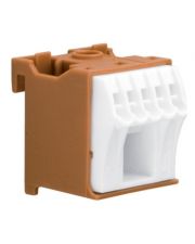Блок фазных клемм Hager KN06P 1x16мм2+5x4мм2