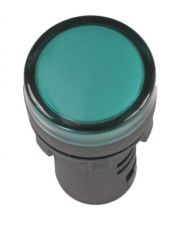 Сигнальна лампа AD16DS (LED) матриця Ø16мм зелена 230В IEK
