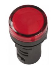 Сигнальна лампа AD16DS (LED) матриця Ø16мм червона 230В IEK