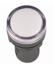 Сигнальна лампа AD16DS (LED) матриця Ø16мм біла 12В IEK