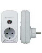 Диммируемая розетка  (R, L, C, LED) 7 функций RFDSC-71/S