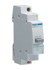 Кнопка Hager SVN351, 16A 1НО + 1НЗ