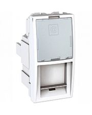 Розетка комп'ютерна RJ-45, кат. 5Е UTP біла Schneider Electric