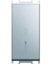 Клавиша «Свет» 10А 250V серебро SM11ESIN02-B, ТЕМ