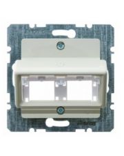 Накладка для 1 или 2 единых модулей RDM, белая Berker S.1/ARSYS