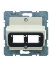 Накладка для двойного модуля RDM, белая Berker S.1/ARSYS