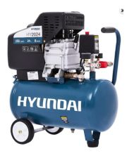 Компрессор поршневой Hyundai HY 2024, 1,5кВт, 8бар, 24л, 200л/мин