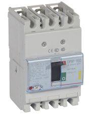 Выключатель автоматический DPX³ 160 3п 160А 16кА, Legrand