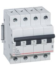 Автоматический выключатель RX³ 4,5кА 16А 4п C, Legrand