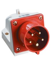 Стационарная вилка IEK 525 3Р+РЕ+N 32А 380В IP44 (PSR52-032-5)