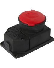 Силовой разъем E.Next e.socket.rubber.315.25