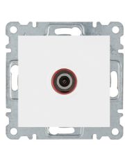 Розетка TV Lumina-2 белая