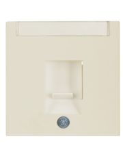 Накладка для суппортов под модуль RJ12/RJ45 белая Berker S.1